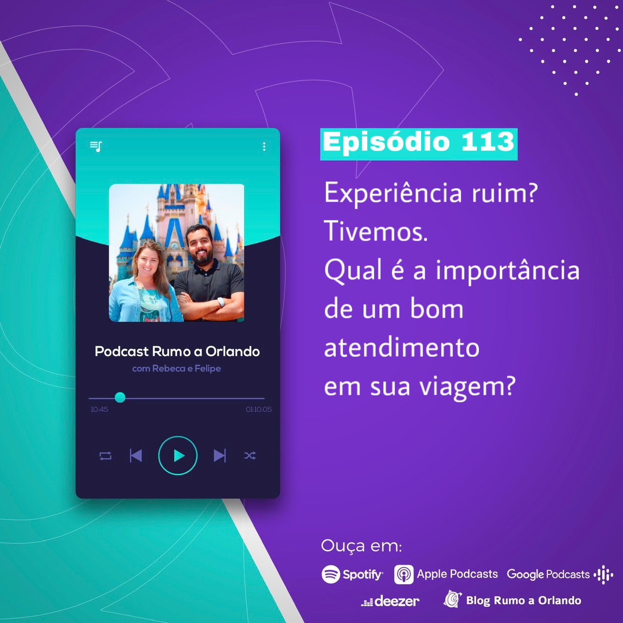 Podcast Rumo a Orlando